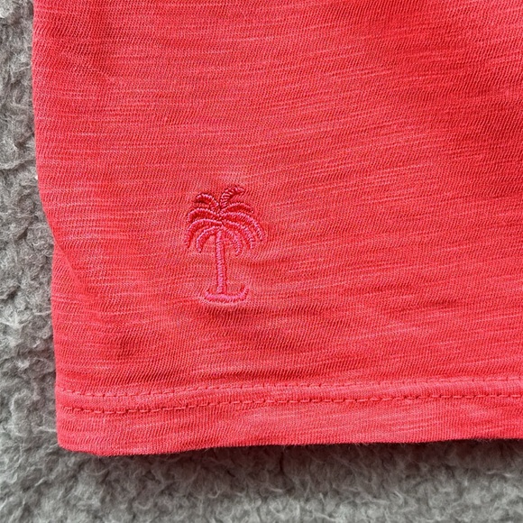 Lilly Pulitzer Long Sleeve T Shirt Pink Coral Pima Cotton XS - Picture 4 of 8